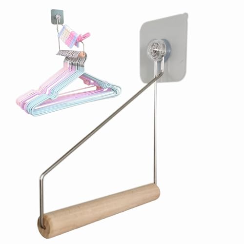 Perchas Pared Madera Color Marca Generic