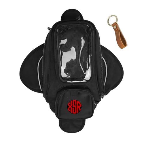 Aimazom Motorrad Tankbeutel Tankrucksack Für Yamaha XSR 700 Xsr700 Multifunktionale Motorrad-Tanktasche(rot)