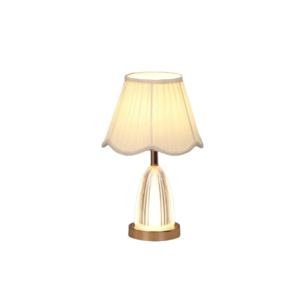 Zeng25liangOu-12 Bedside Lamps Crystal Desk Lamp Bedroom Bedside Unique Simple Gift Decoration