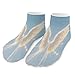 VstaDank Angel Wings Ankle Socks 5 Pairs Fashion Invisible Low Cut Sock for Adult Casual Short Sock Soft Cozy No Show Socks