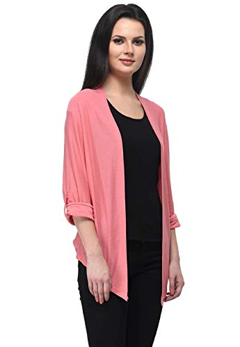 Image of Frenchtrendz Womens's Viscose Crepe Shrug(Size: XS-4XL)