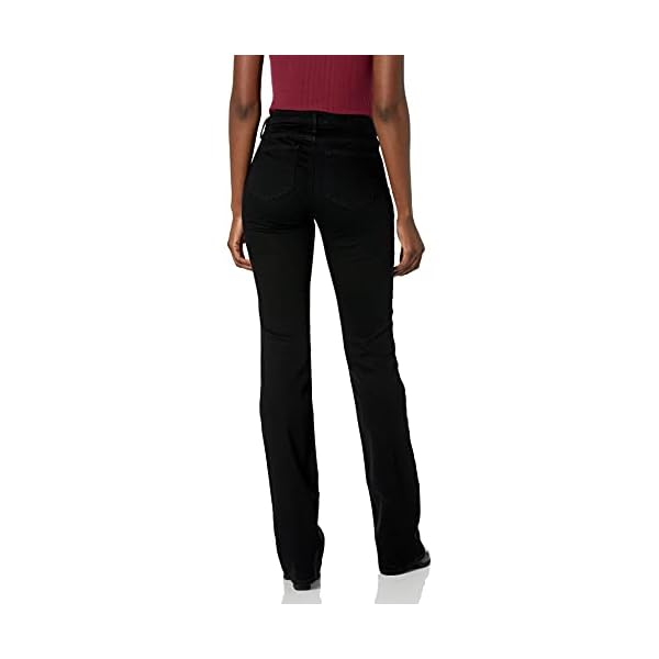 NYDJ-Womens-Marilyn-Straight-Denim-Jeans NYDJ Women's Misses Marilyn Straight Denim Jeans, Black BDM, 8
