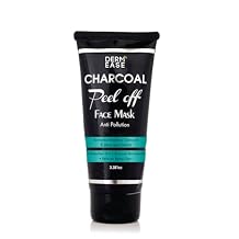 Charcoal Peel Off Mask | Skin Lightening Face Pack for Glowing Skin | Deep Cleansing & Detoxifying Peel Mask | Removes Blackheads & Impurities | 100ML for Radiant Skin