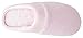 ISOTONER Women's Micro Terry Pillowstep Satin Cuff Clog (7.5-8 M US, Peony)