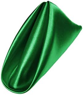 AGN Linen Satin Napkin 1-Dozen(18x18) (Kelly Green)