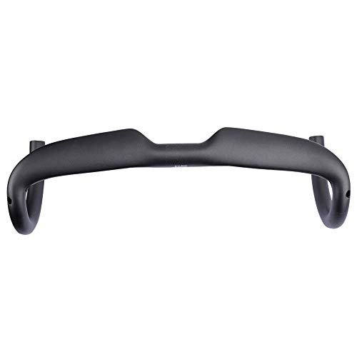 Guidon de vélo de route en carbone 420mm ergonomique ultra rigide