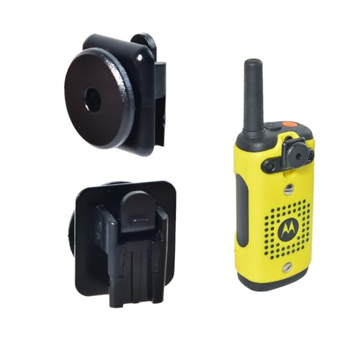 Clip arrière rond robuste pour Motorola Talkabout T605 T400 lot double renforcé