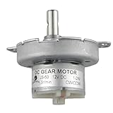 CHANCS の金属の外の減少ギヤ ボックス DC 12V JS-50 3RPM CW/CCW 小型 DC ギヤ モーター トークスの 8Kg.cm