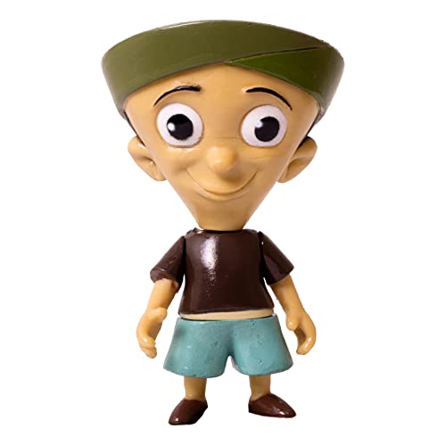 Image of Funskool-Dholu Action Figure,Green Gold Chhota Bheem and Friends with Articulation,4 inches,Collectible,for 4 Year Old Kids and Above,Toy