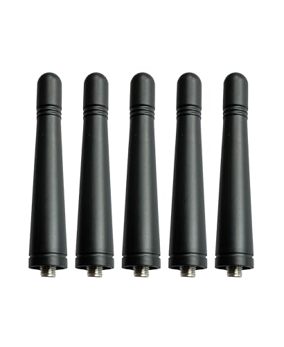 Antena UHF KRA-23 conector SMA hembra para walkie talkie Kenwood TK-3170 y TK-3360