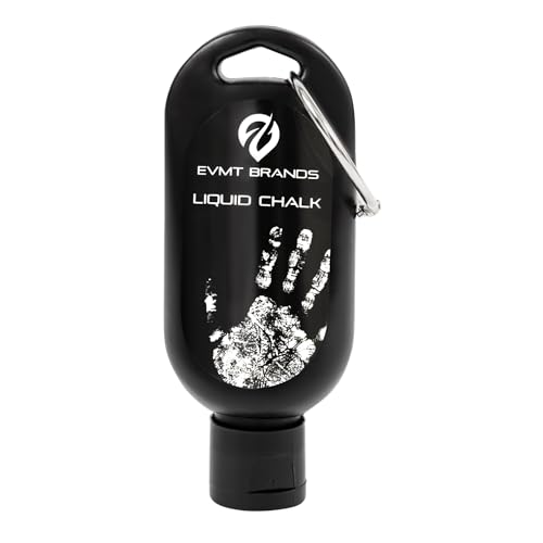 EVMT Brands Gesso Liquido e Magnesite Liquida � Antiscivolo per Palestra, Sollevamento Pesi, Arrampicata, Ginnastica, Danza � Resistente al Sudore per Presa Potente