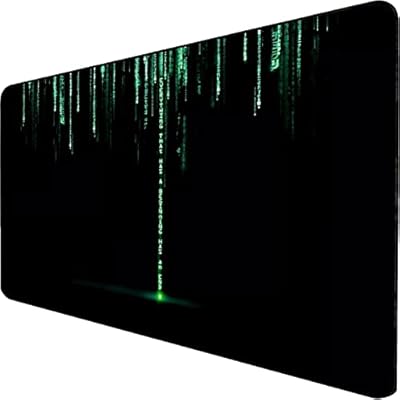 Retoo Alfombrilla de ratón para Gaming, tamaño Grande, 90 x 40, Antideslizante, Alfombrilla de Escritorio con Motivo, tamaño Grande, Mejora la precisión y la Velocidad XXL, Color Negro ratón | Ya disponible en tu tienda friki favorita! En mundofriki.es!