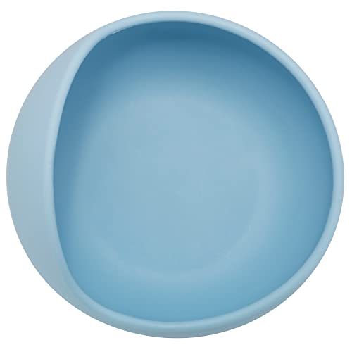 Bowl Em Silicone Com Ventosa, Azul, Buba
