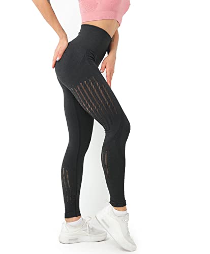 High Waisted Seamless Leggings for Women Tummy Control, Squat Proof Workout Yoga Pants