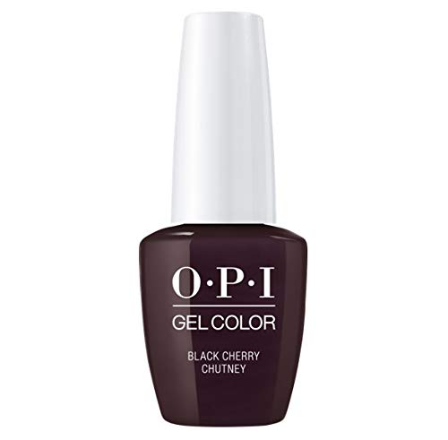 OPI Gelcolor Black Cherry Chutney vernis idéal pour vos soirées
