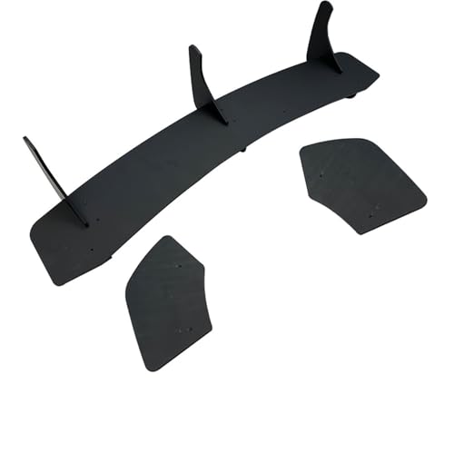 Diffuseur de pare-chocs VW Scirocco spoiler noir avec 3 ailerons aérodynamiques - 2