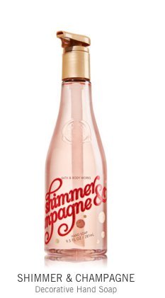 Bath & Body Works Decorative Hand Soap Shimmer & Champagne