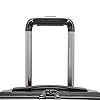 Travelers Choice Archer Polycarbonate Hardside Spinner Luggage Set Tie Down Straps Grey Checked 29 Inch