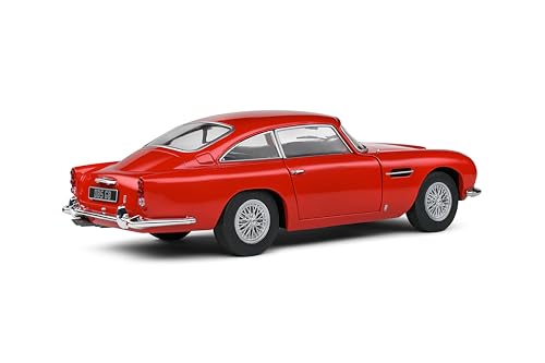 Solido 1:18 Aston Martin DB5 Modelo Diecast Rojo Metálico miniatura 4