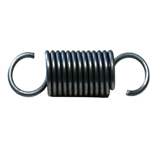 Resortes de extensión de acero negro de 120mm con doble gancho de tensión