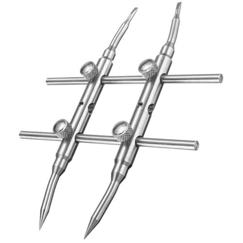 DOITOOL Clé D'Ouverture D'Objectif D'Appareil Photo Métallique 16Cm Outil De Réparation Et Démontage D'Objectif Ergonomique Détachable Pour Nettoyage Sans Rayures