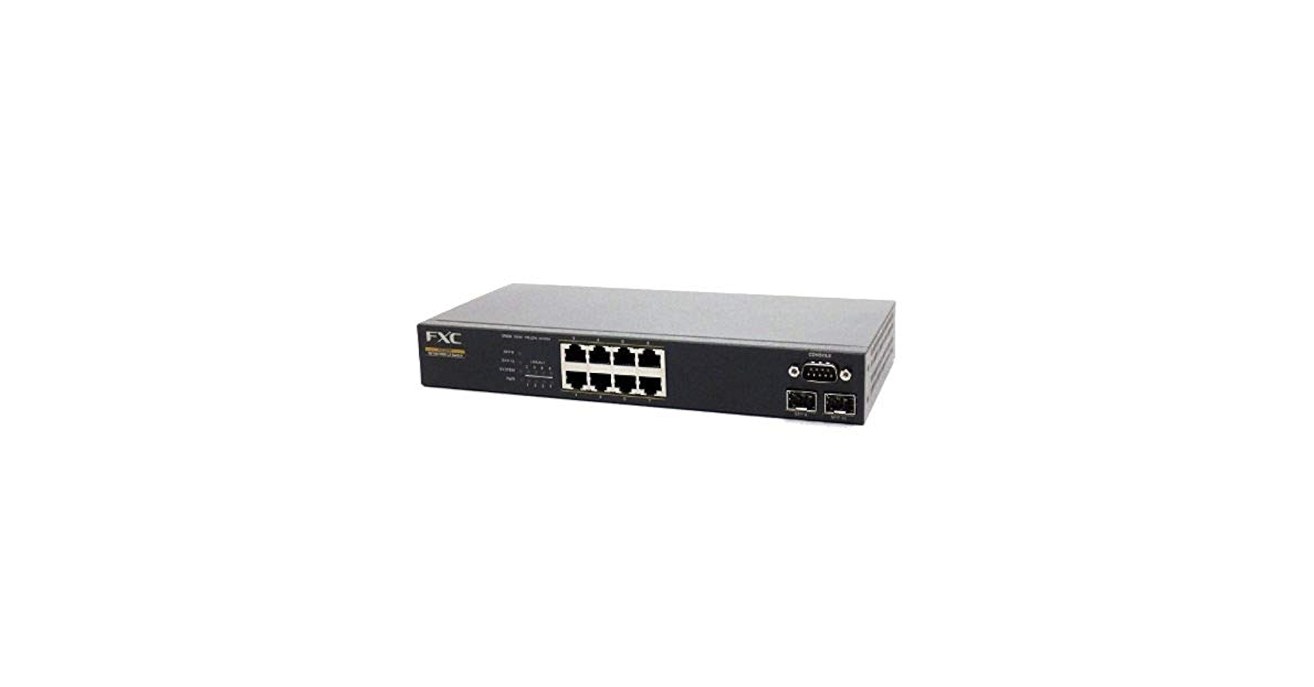 Amazon | FXC 10ポート 10/100/1000Mbps L2管理機能付スイッチ