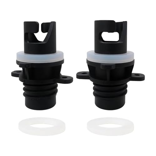 2Pcs Air Valve Adapter for Halkey-Roberts (HR) Inflatable Boat Foot Pump for Halkey-Roberts HR Hose Adapter H-R Valve Adapter Roberts (HR) Air Valve Adapter by BLUE ELF
