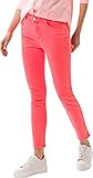 BRAX Damen Shakira S Free To Move Jump Into Colour Skinny Jeans, Rot (Neon Orange 44), W27/L32 (Herstellergröße: 36)