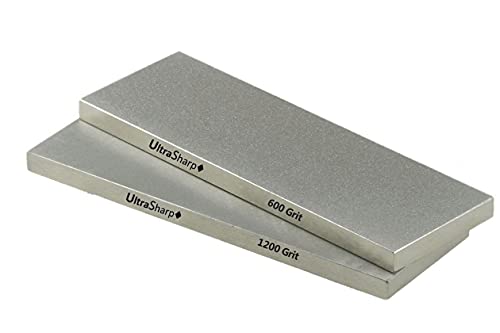 Ultra Sharp II Diamond Sharpening Stone Kit - Medium and Extra Fine