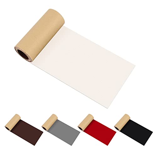 Leather Repair Patch Tape Self Adhesive 4x63 inch, Cuttable Leather Repair Tape for Furniture