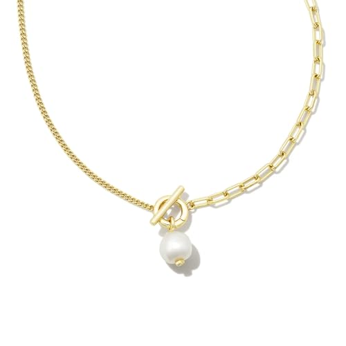 Kendra Scott Leighton Pearl Chain Necklace