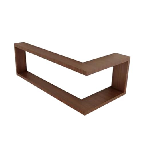 LeeQinersw 3 Piezas Estante Esquinero de Pared de Madera Repisa Flotante Bohemia para Exponer Objetos Estante Organizador de Almacenamiento Repisa Montada, 1 Pc, Individual