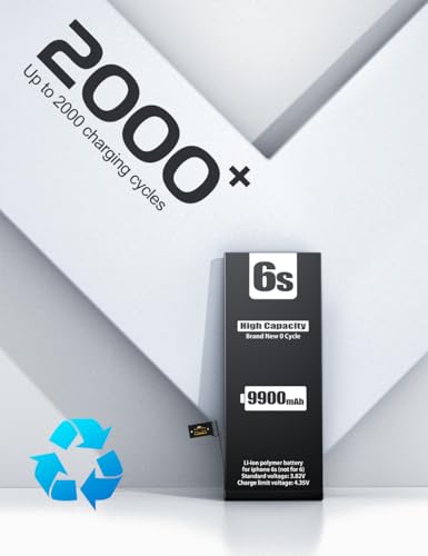 Emnt 6S 8000 8000Mah Battery For Iphone 6S (2024 New Version),(Model: A1633 A1688 A1700) Replacement Battery thumb #2