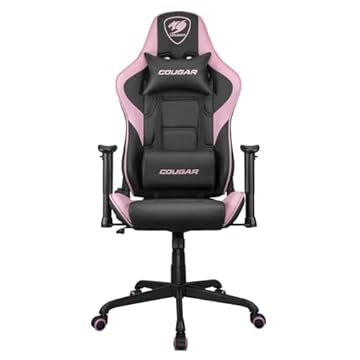 Cougar - Cadeira Gamer Cougar Armor Elite Eva, Preto e Rosa, 3MELIPNB.0001