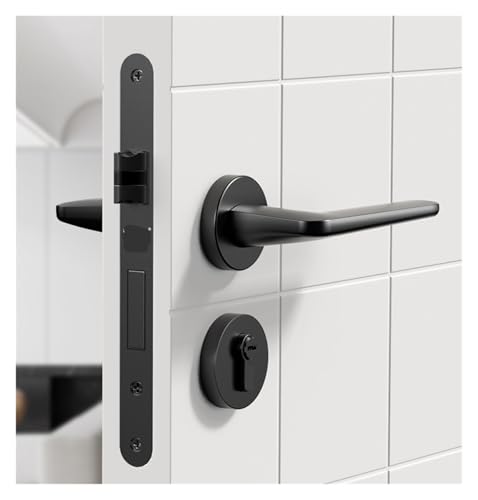 Serrure de porte silencieuse pour chambre évitant les bruits de claquement