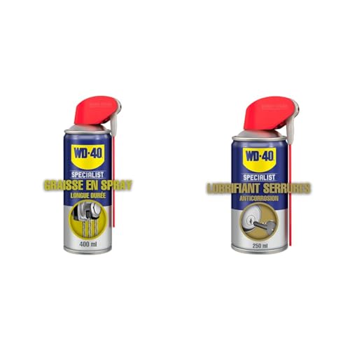 Graisse en Spray WD-40 Specialist lubrifiant serrures et anticorrosion