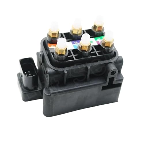 Suspensión neumática Bloque De Válvulas Suspensión Neumática Para A6 A8 Válvula Solenoide Suministro Aire 4F0616013 Amortiguador