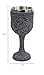 PTC Medieval Dragon Wine Goblet Chalice Resin Body Stainless Steel Faux Stone