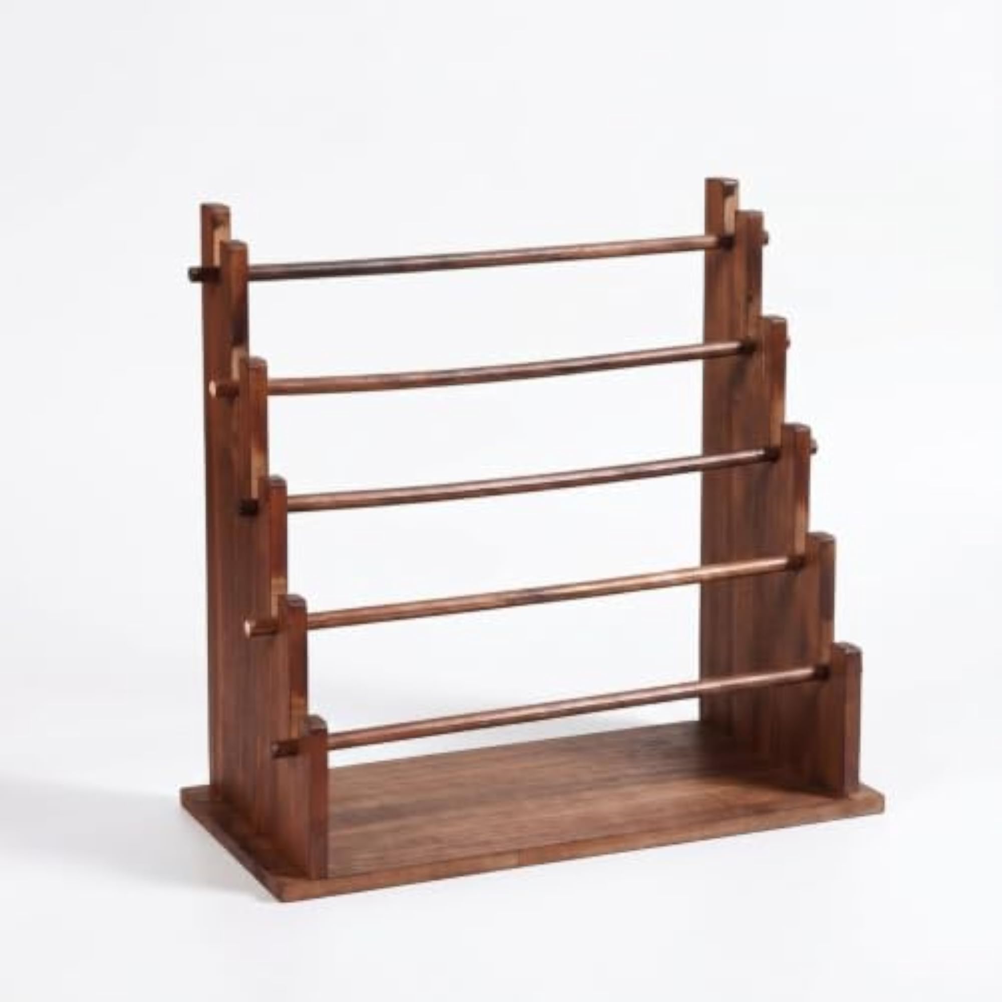 Wooden Bracelet Rack Freestanding Holder Stand, 3-Layer