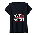 Women's Amy Acton Ohio Governor Election 2026 Democrats Campaign V-Neck T-Shirt