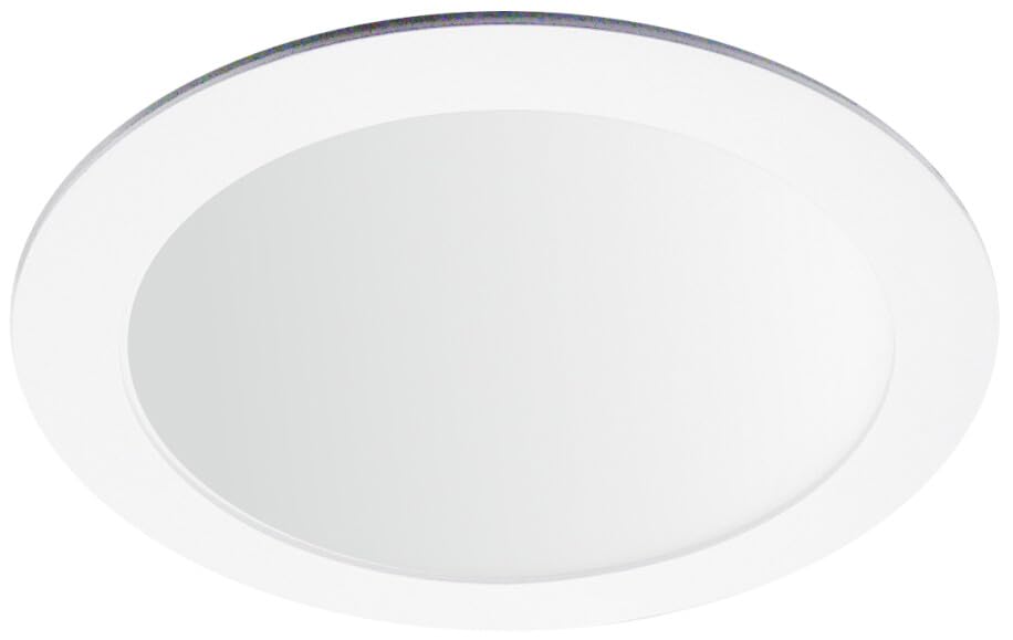 Downlight LED rond 12W encastrable blanc 6000K spot plafond bureau