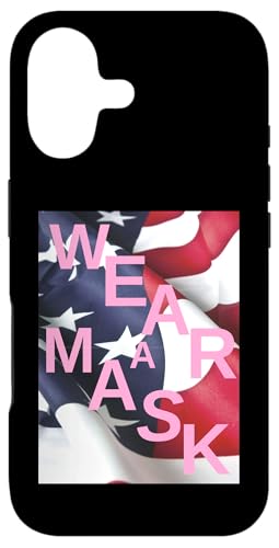 Wear A Mask - It's Patriotic - �A�����J�����p�g���I�b�g�t�F�C�X�}�X�N �X�}�z�P�[�X iPhone 17 �p