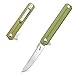 Eafengrow EF64 Cleaver EDC Flipper Knife Point D2 Blade and G10 Steel Handle Assisted Folding Multitool Left or Right Hand Pocket Carry (EF64-J-desert)