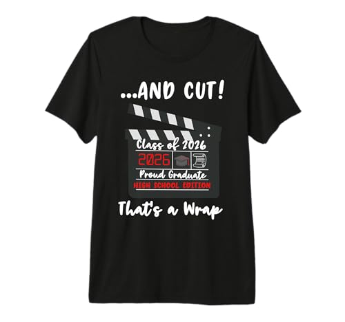 Class of 2026 Graduation Funny Graduate Quote High School Premium Tri-blend T-Shirt