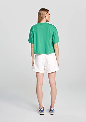 Blusa manga curta, Feminino, Hering,Verde médio,M