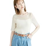 [ロペピクニック] ドットシアーブラウス ホワイト系（12） 38