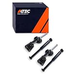 ATEC Germany 4x amortisseurs à gaz avant et arrière jambe de suspension, Compatible avec RENAULT LAGUNA II (BG0/1_), LAGUNA II Grandtour (KG0/1_)