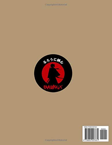 Miniatura 2 de Notebook Rurouni Kenshin Wandering Samurai Notes cornell, 8.5 inch x 11 inch, 110 Pages.