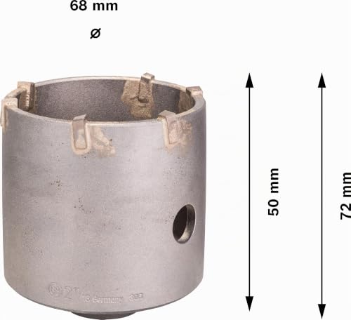 Couronne-Trépan Bosch SDS-Plus-9 68 mm – Pour Béton, Maçonnerie - vue 6