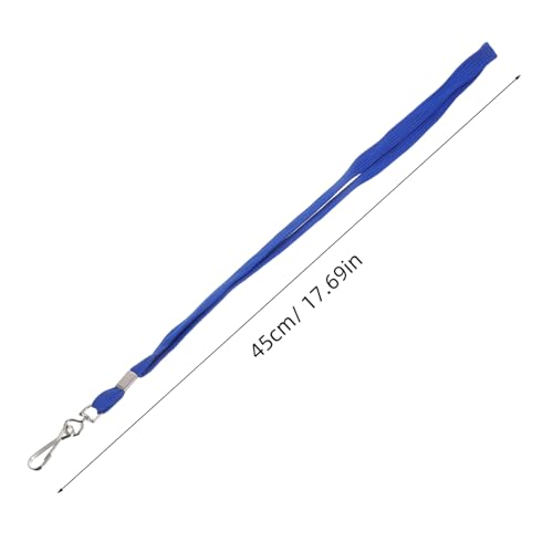 Cordons de cou avec clip détachable pour badge d'identification | 100 lanières légères - 2